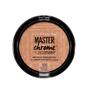 Iluminador Master Chrome 0.24 Fl Oz Tono Gold-Medium Maybelline
